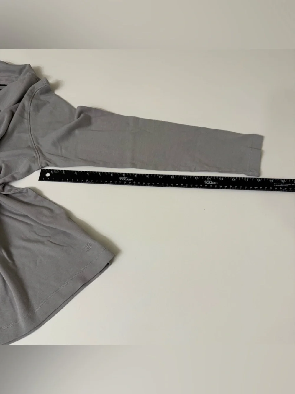 Banana Republic Men's Luxe Touch Long Sleeve Polo Shirt Cotton MEDIUM GRAY